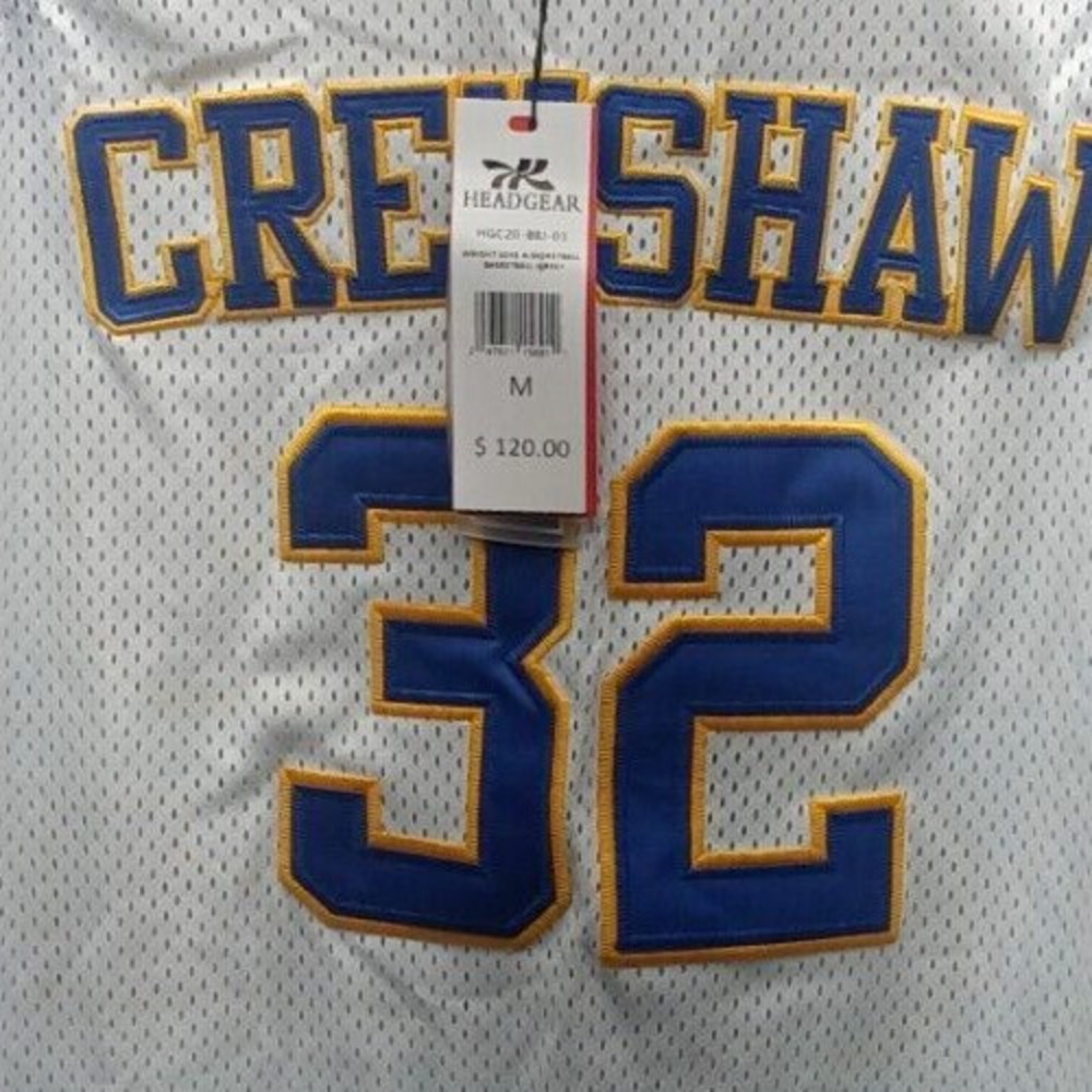 Authentic Headgear classics Nostalgia co. HGC20-BBJ-03 Crenshaw 32 Wright Jersey